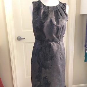 Tailored midnight blue dress